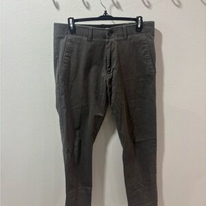 Haggar Men's Charcoal Chinos